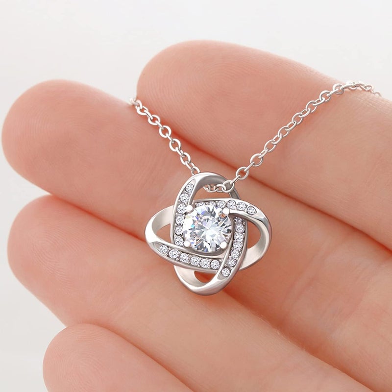 Larvincy To My Daughter Necklace From Dad With Heartfelt Message & Elegant Box, Gifts For Daughter From Father, Beautiful Jewelry Gift From Love Daddy On Graduation, Birthday, Wedding, Christmas - Image 5